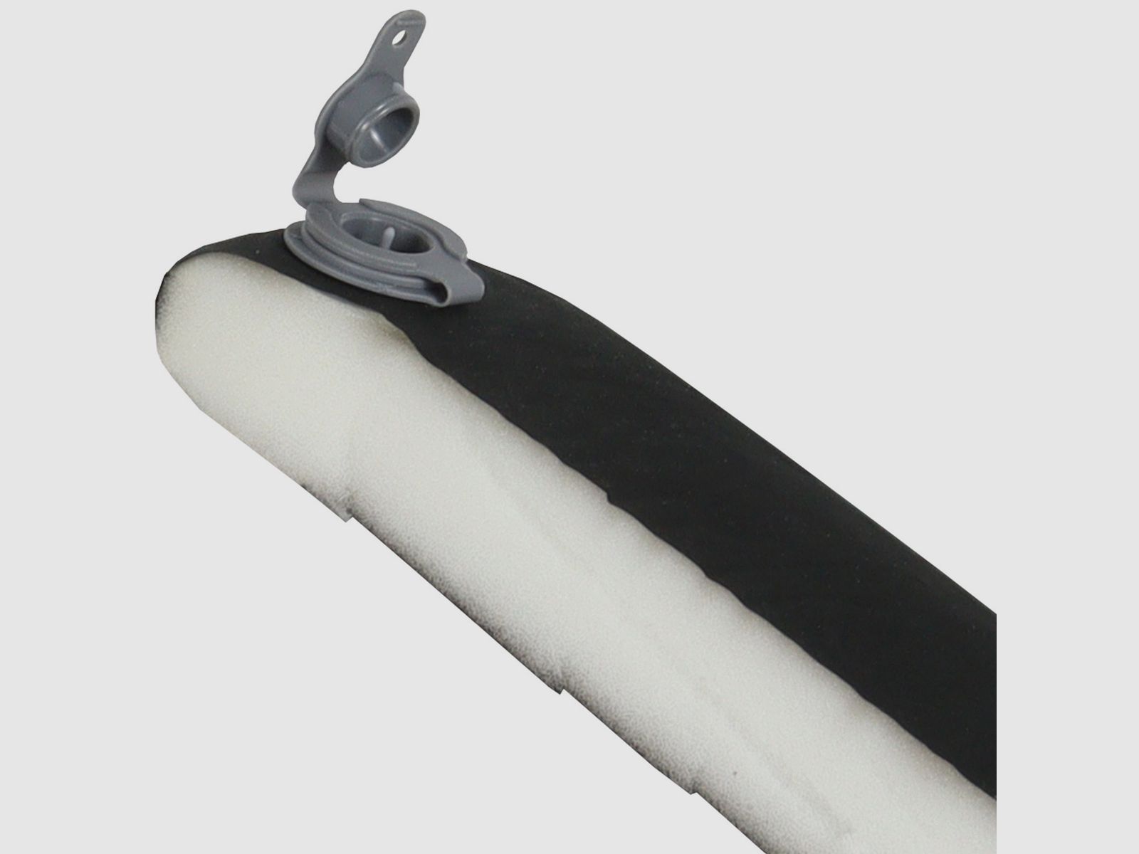 Housse rembourrée en cuir de buffle auto-gonflante