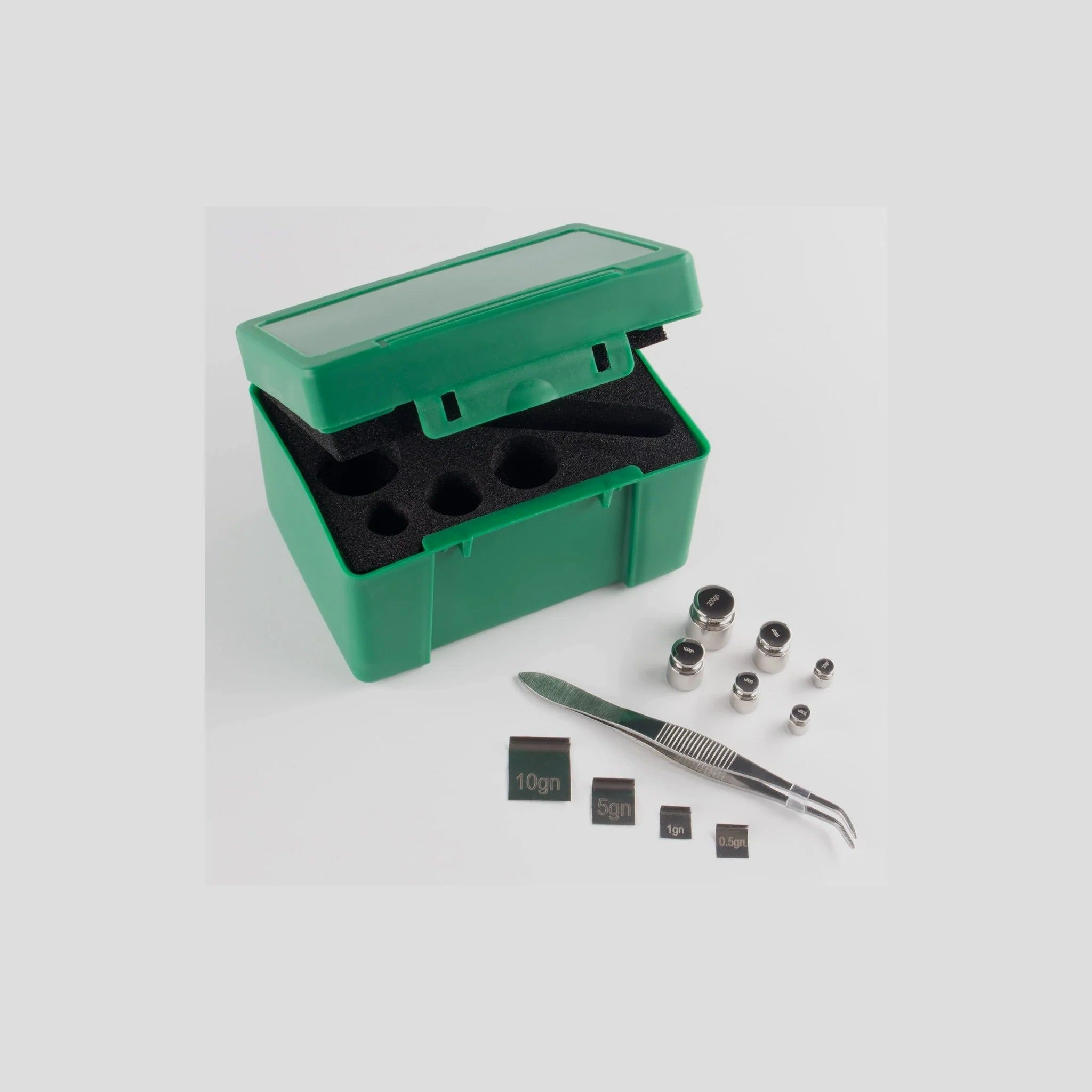 RCBS Deluxe Calibration Weight Set – 0.5 to 200 grain