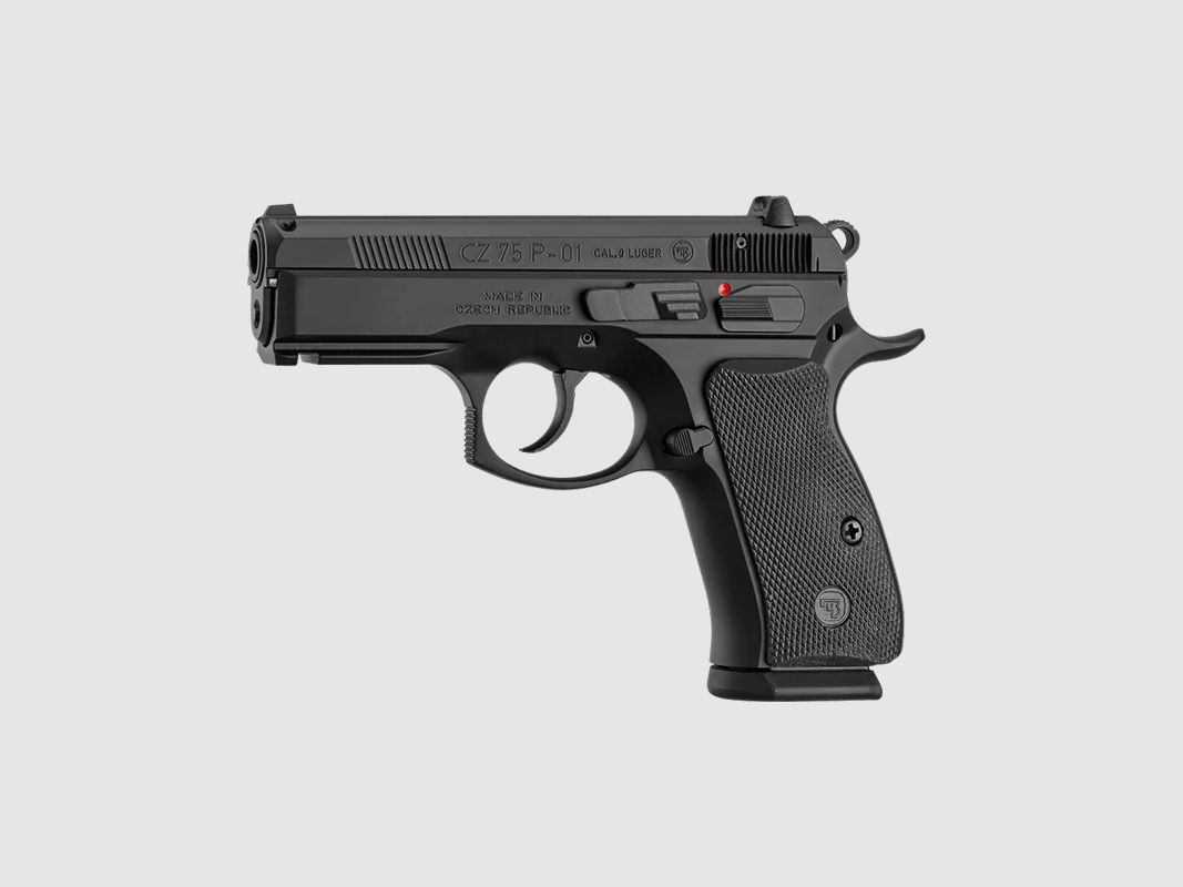 CZ 75 P-01 Stahlpistole, schwarz