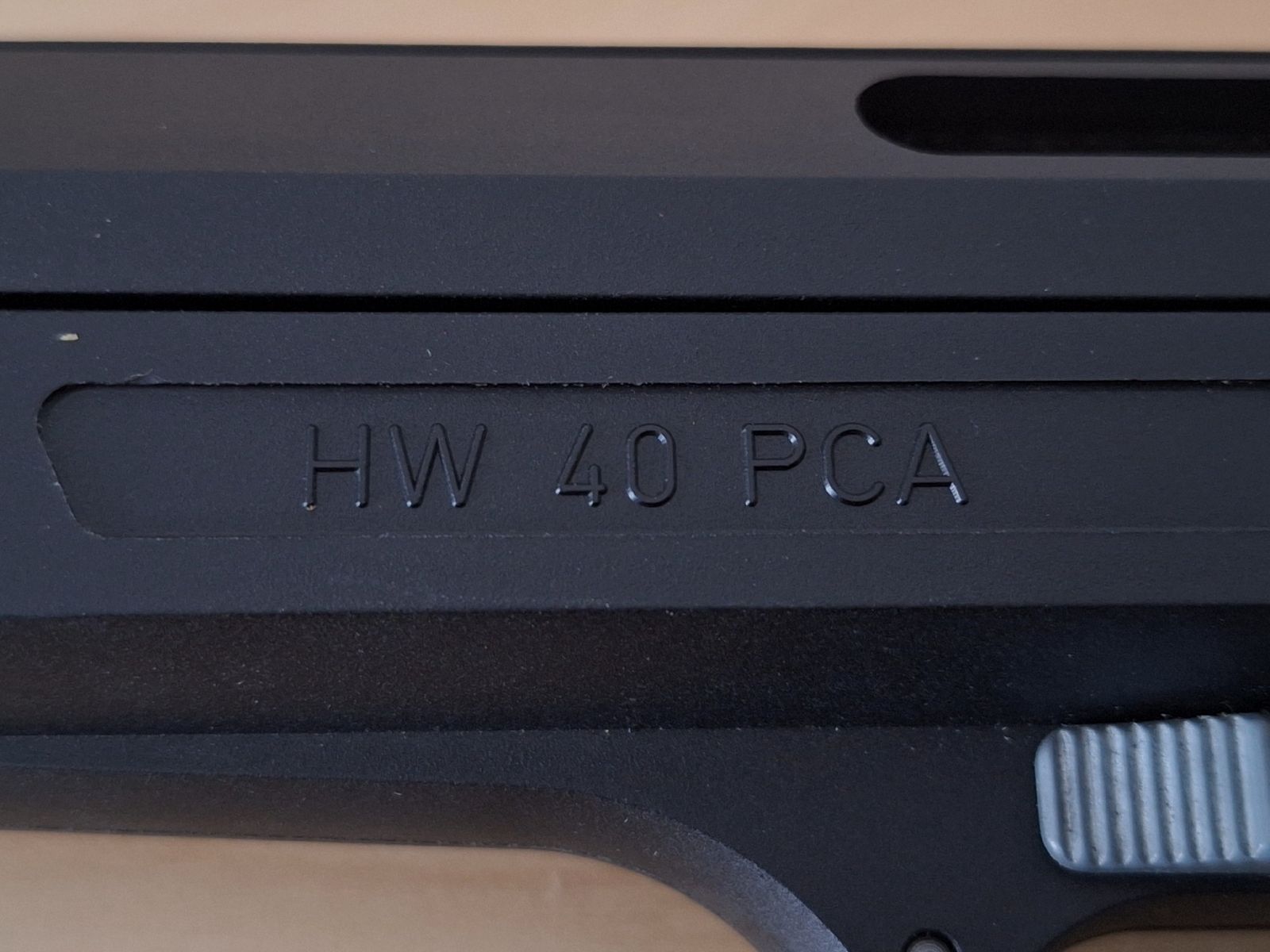 Weihrauch HW 40 PCA Luftpistole 4,5 mm   gepflegt mit Originalverpackung. Aus der D Mark Zeit., Bild 9 von 10