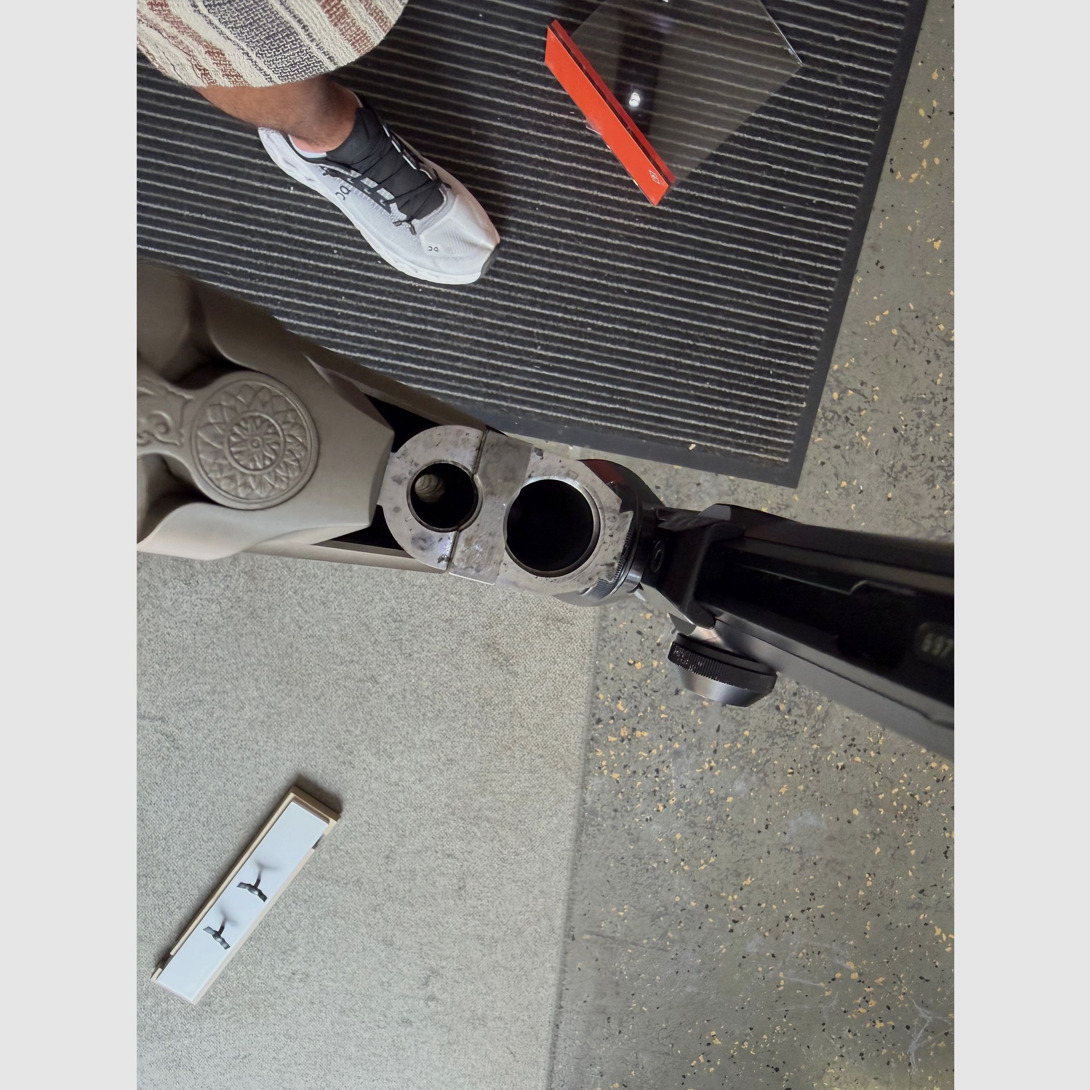 Blaser Bockbüchsflinte 30R Blaser mit Schwenkmontage 