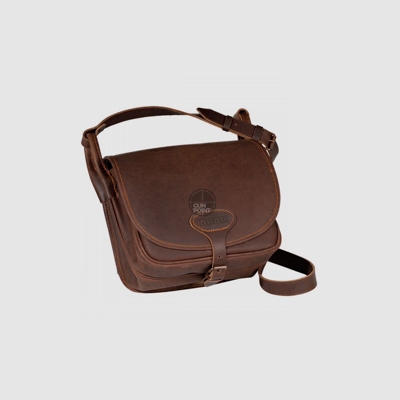 AKAH Frstertasche aus Pull-up Leder