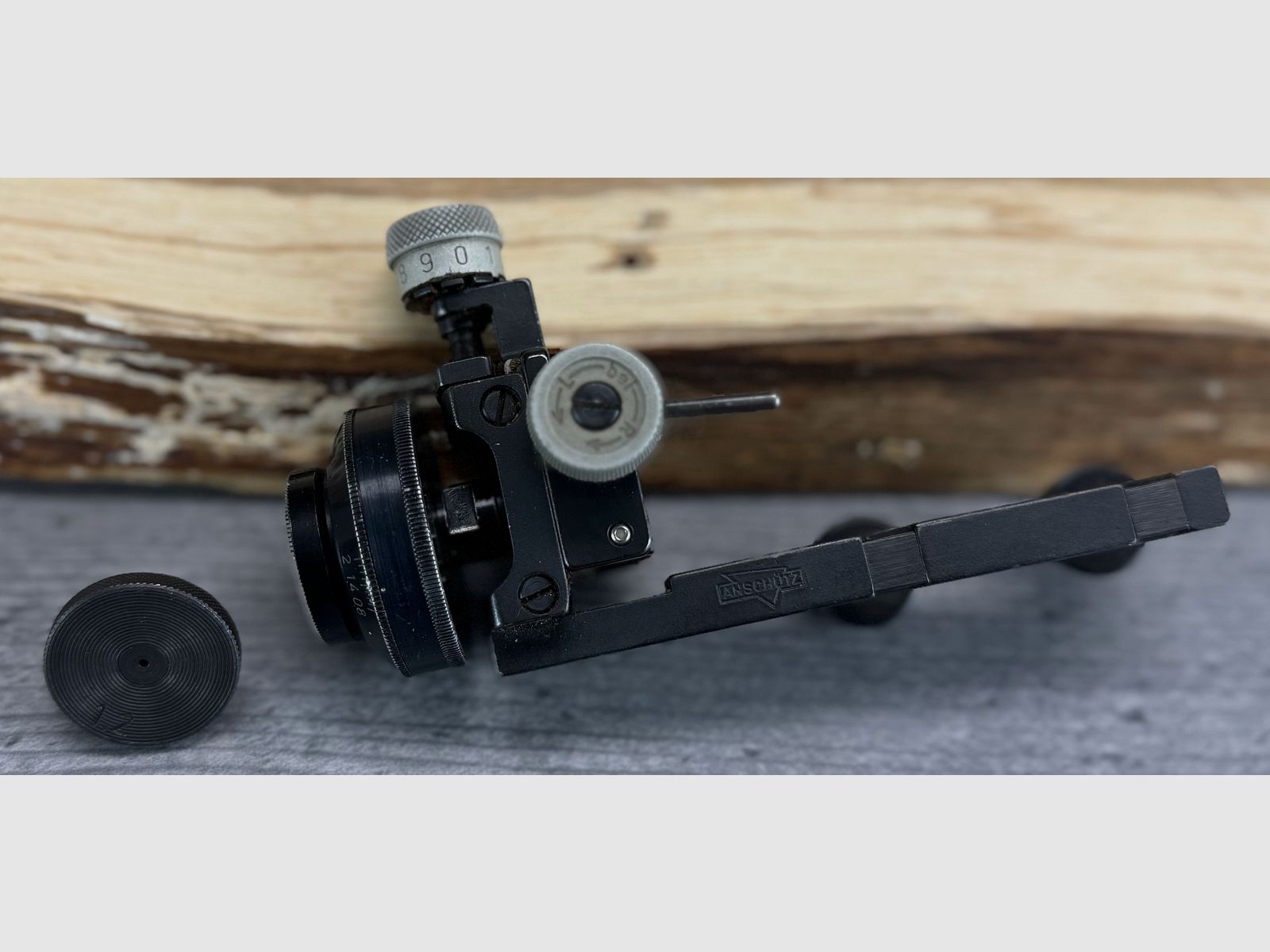 Suhl Mod. 150 Cal.: .22lr + S&B 10x42 + Anschütz - Diopter