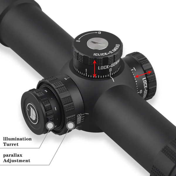 Lunette DISCOVERY OPTICS ED-AR 1-8X24SFIR FFP-MIL, image 5 sur 11
