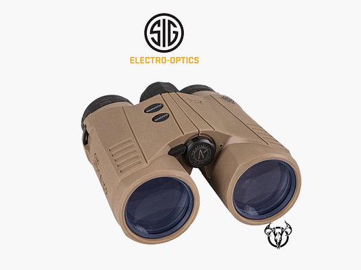 Prismáticos con Telémetro SIG OPTICS Kilo10K-Abs Hd Lrf Binocular, 10X42Mm, Red Amoled, Ble, Bdx-X/E, Fde, Class 1M