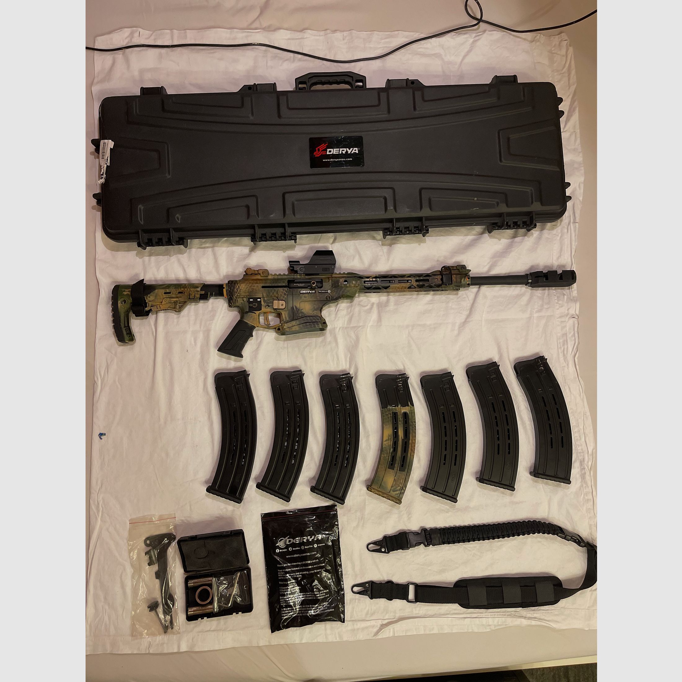 Fusil à répétition -DERYA fusil semi-automatique MK-12 IP-500 M