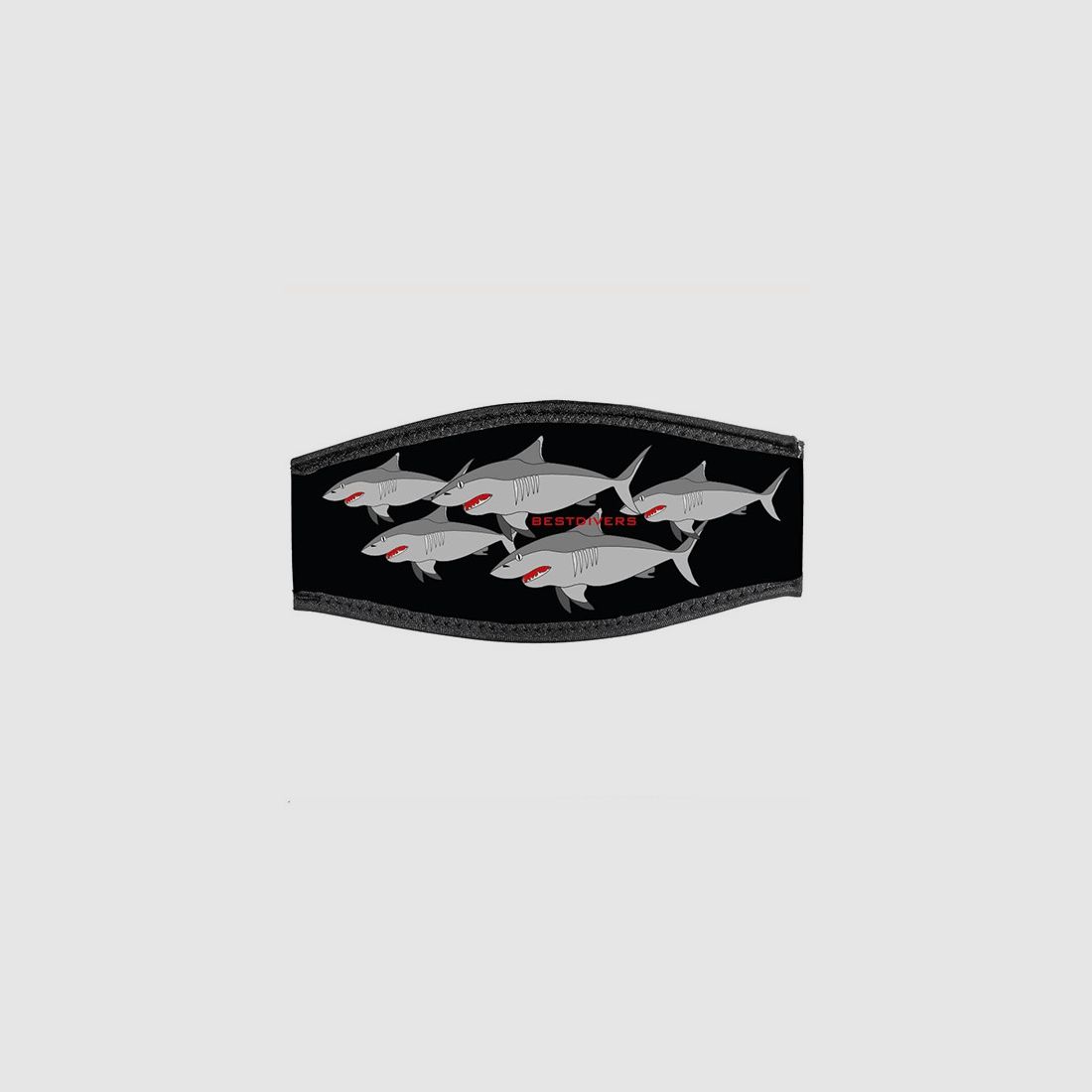 BEST DIVERS Neoprenmaske SHARK, Bild 1 von 2