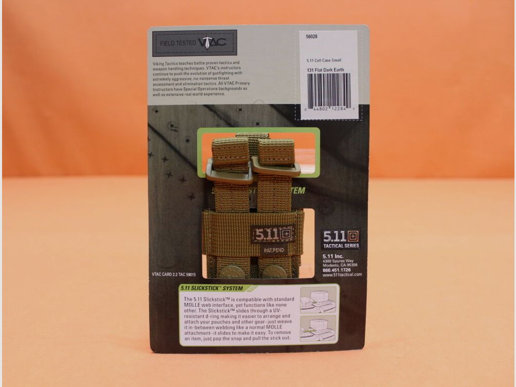 5.11 5.11 C3 Case (56028)131 Flat Dark Earth Bag Small Phone/PDA