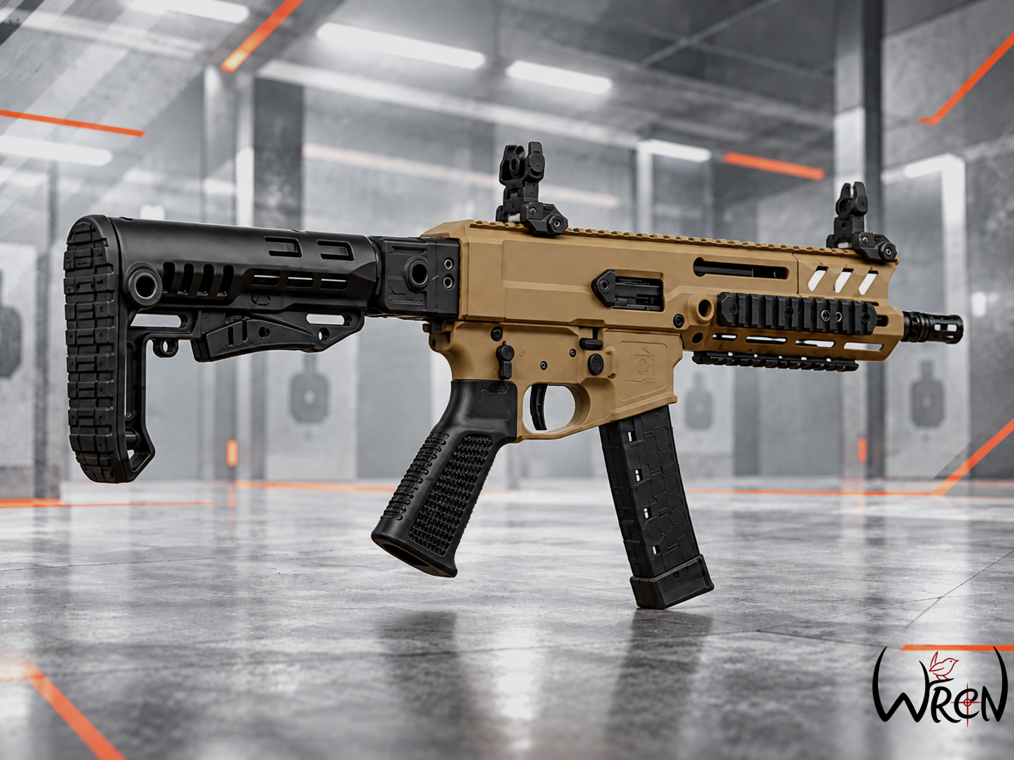 9X19 MOHAC HUGLU Pistole FDE 8", Bild 3 von 5