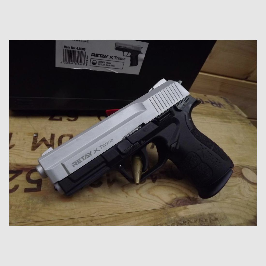 RETAY X TRENE kort wapen voor 9 mm schreckschuss