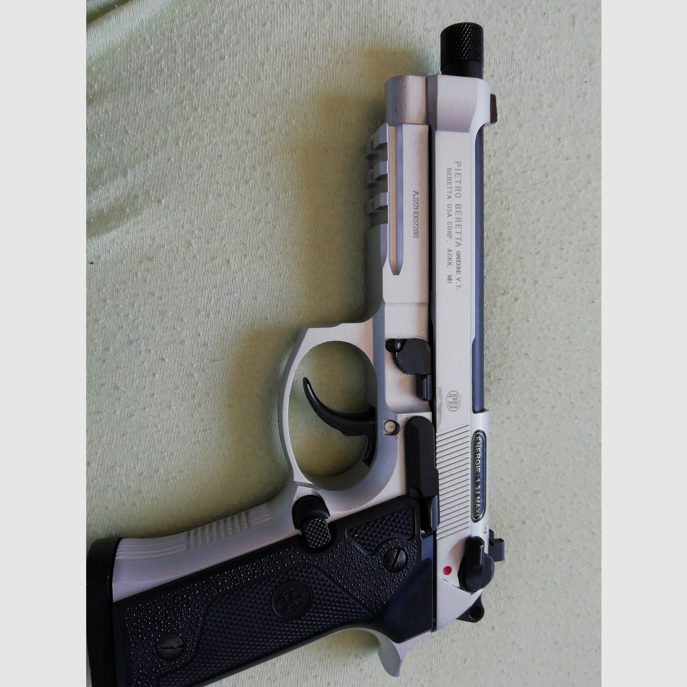 Beretta M9A3 FM GBB Kaliber 6 mm Airsoft 