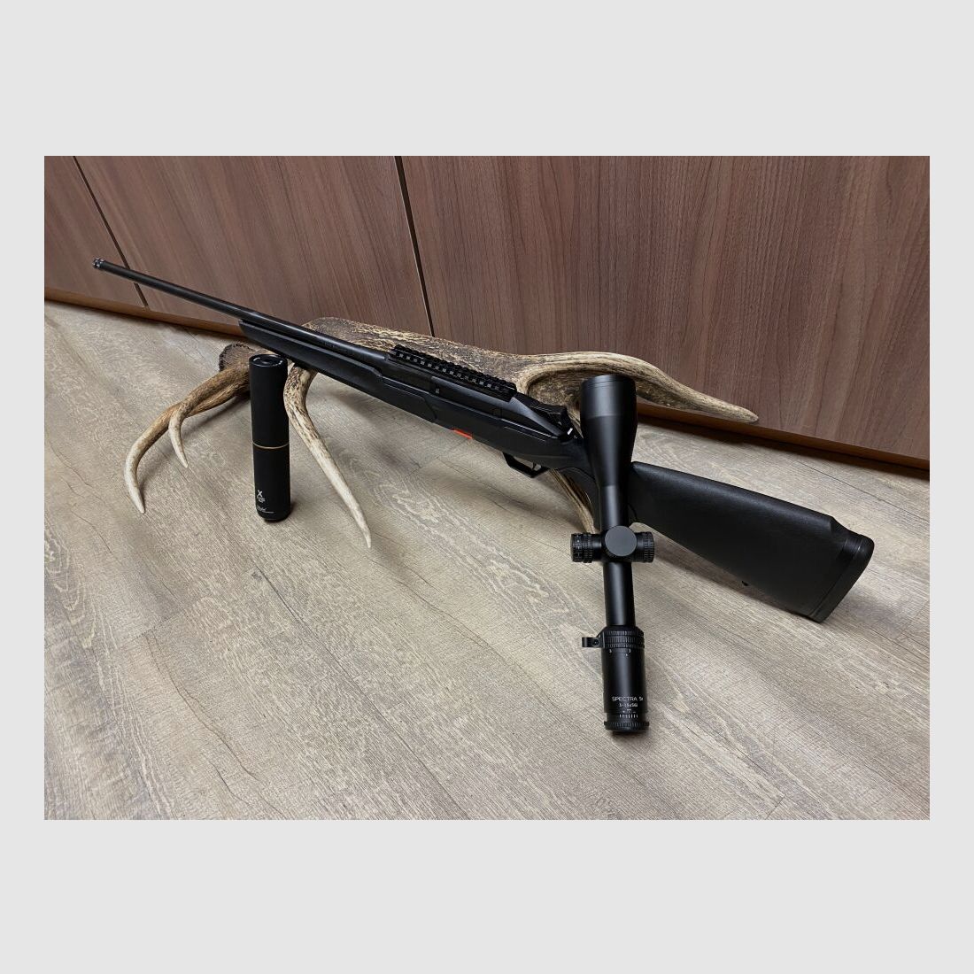 Beretta BRX-1, con GPO Spectra 5x 3-15x56 y Stalon X 108