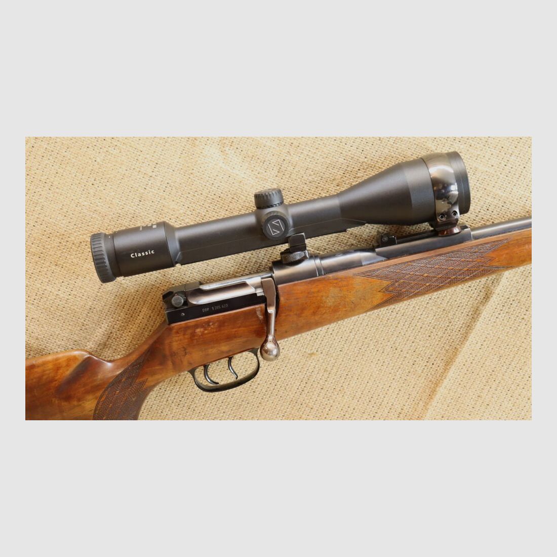 Mauser 66 met Zeiss 7x50 T, verlichte richtkruis 60 7x64