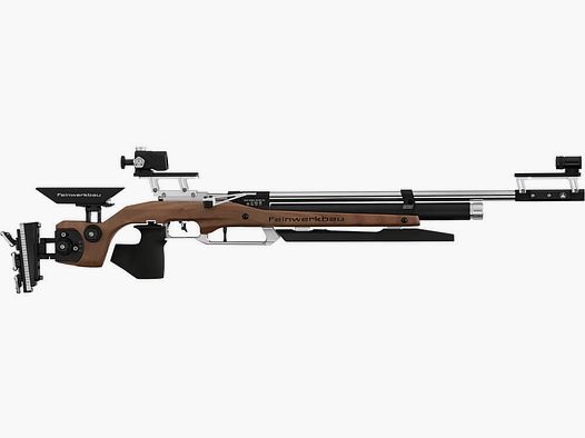 Feinwerkbau 800 W Benchrest Walnut — Left
