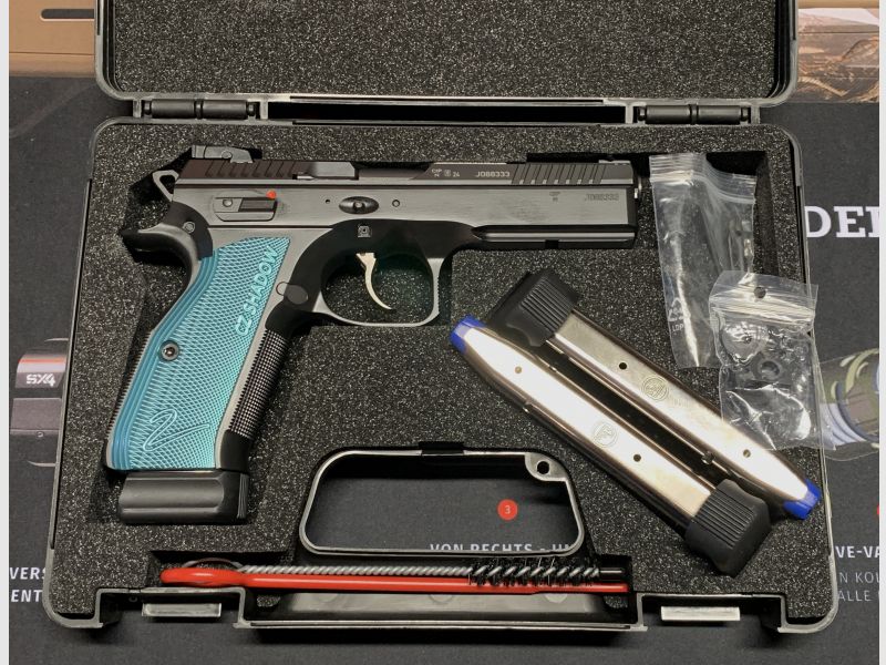 Neuware---CZ Shadow 2 Double Action blue 9x19/9mm Luger