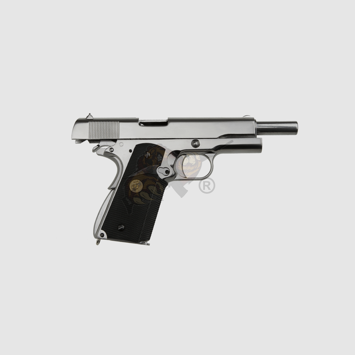 M1911 MEU Full Metal, GBB Silber -F-, billede 7 af 7