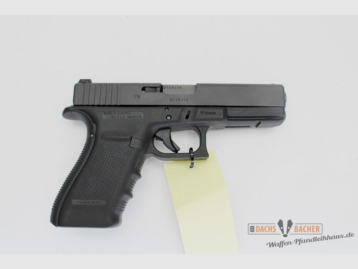 Pistole Glock 21 GEN 4 Kal 45ACP mit 2 Magazinen und Tasche