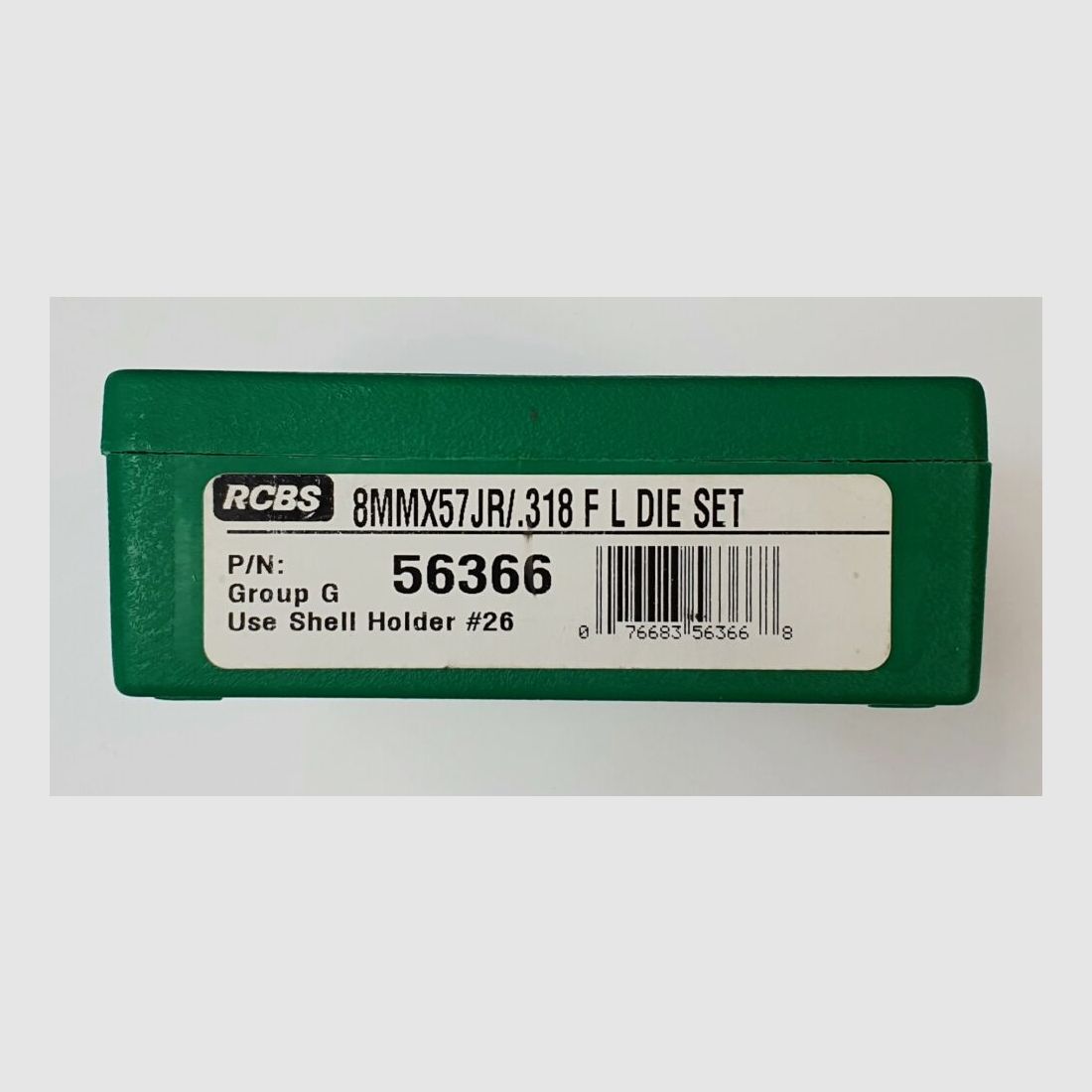 RCBS RCBS Reloader Special Full Length Die Set, 8mmX57 JR - .318 Matrice