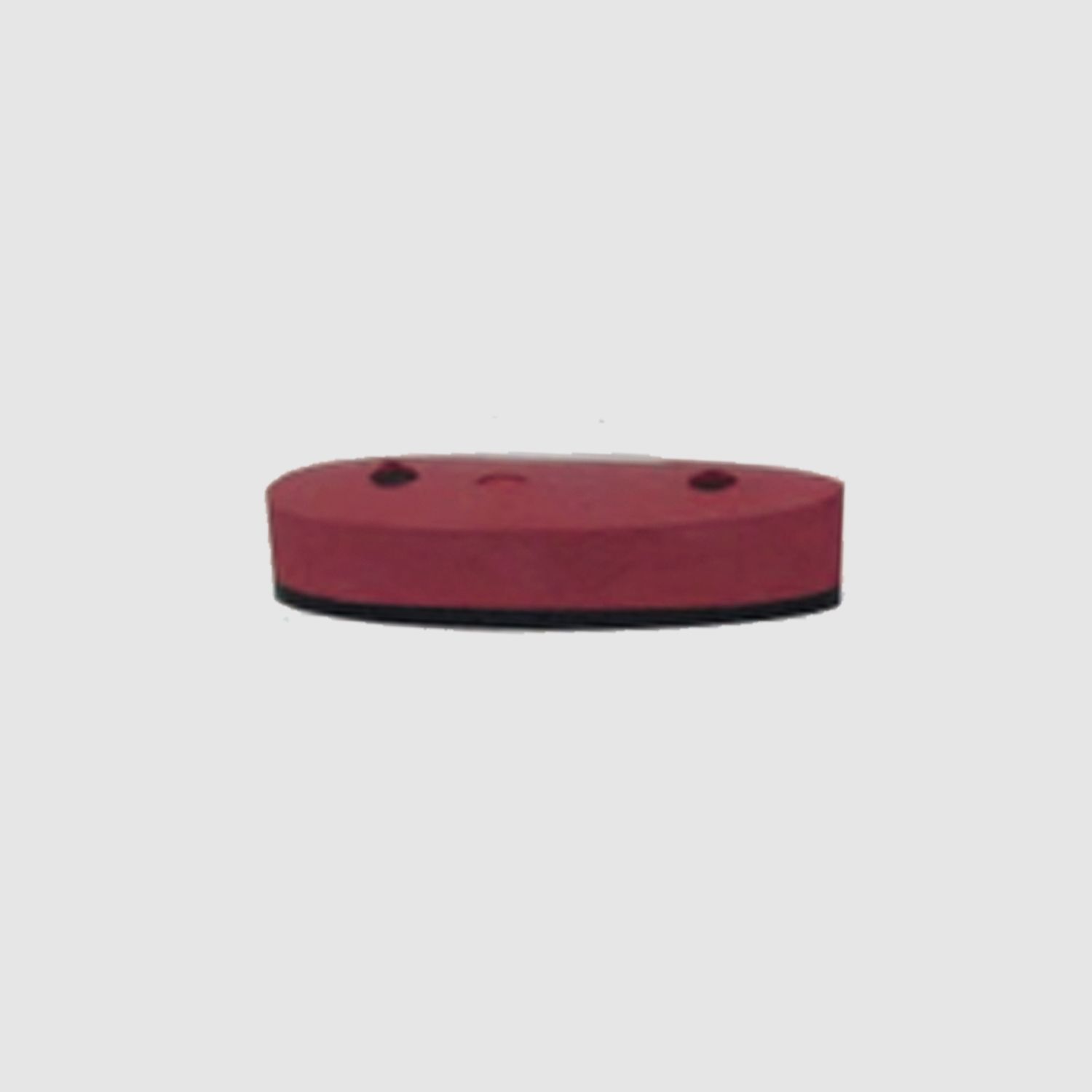 Cantonera Cervellati aus kompaktem Gummi 30 mm-Rot