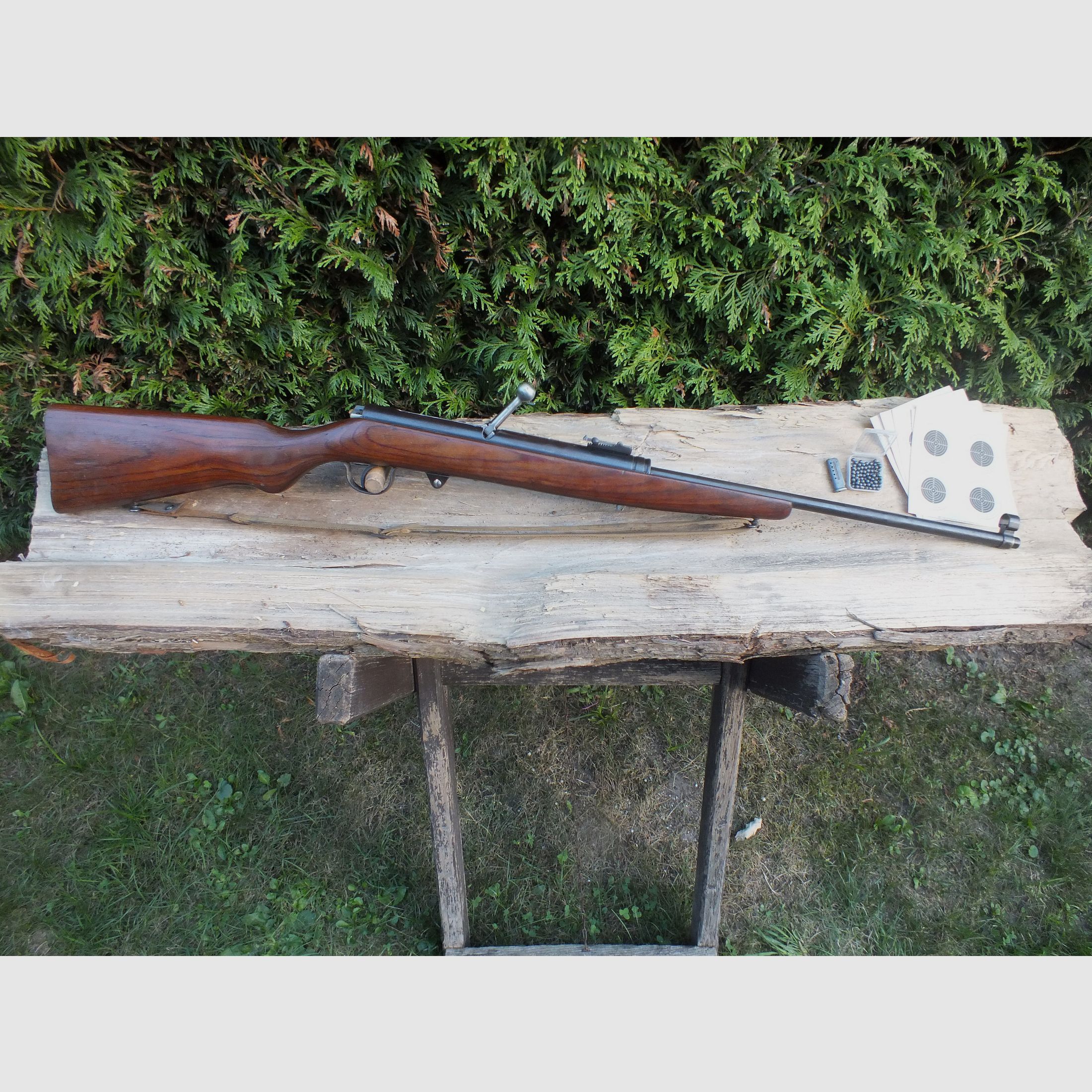 Suhler Luftdruckgewehr Haenel 49a von 1958!