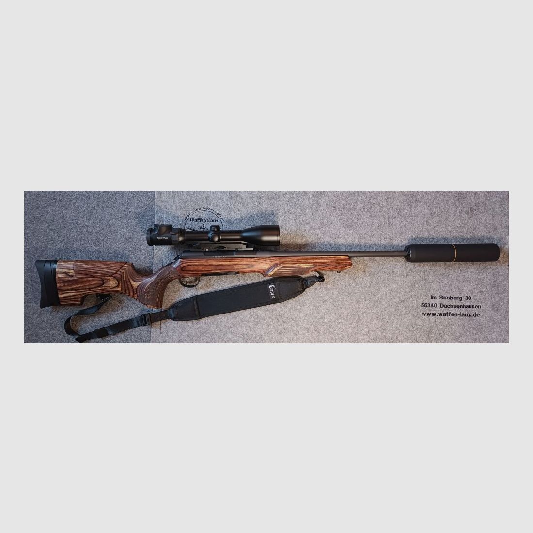 Capra Mod. Summit 6 LINKS! ZF Swarovski Z6i + Schalldämpfer neuwertig!