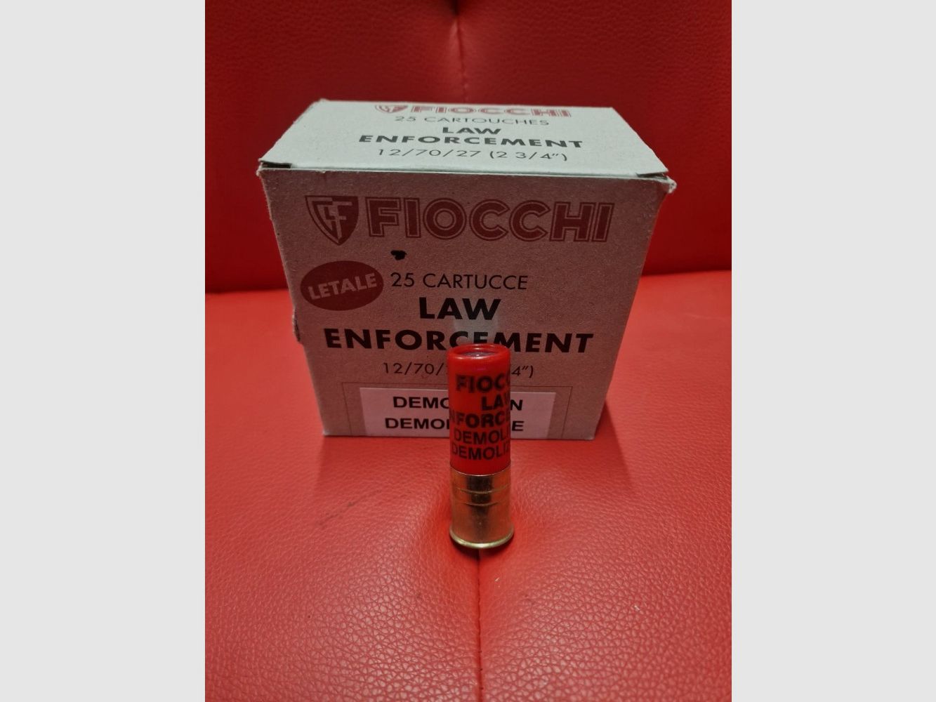 12/70 Law Enforcement Slug Demolition 30gr. Fiocchi, afbeelding 3 van 4