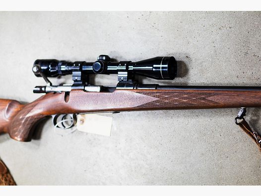 Brugt Husqvarna kaliber 6.5x55 med kikkert