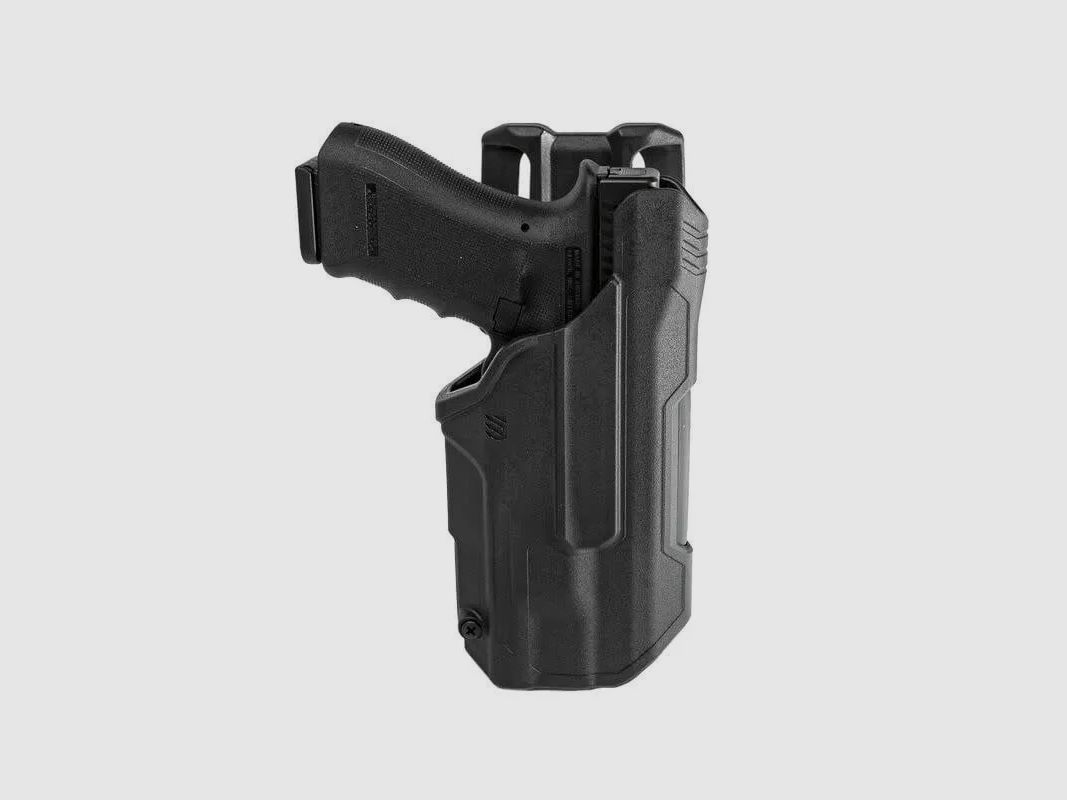 T-Series L2D Light Bearing Duty Holster für Glock 17/19/45 mit TLR1/2 (Schwarz) Blackhawk, Bild 1 von 2