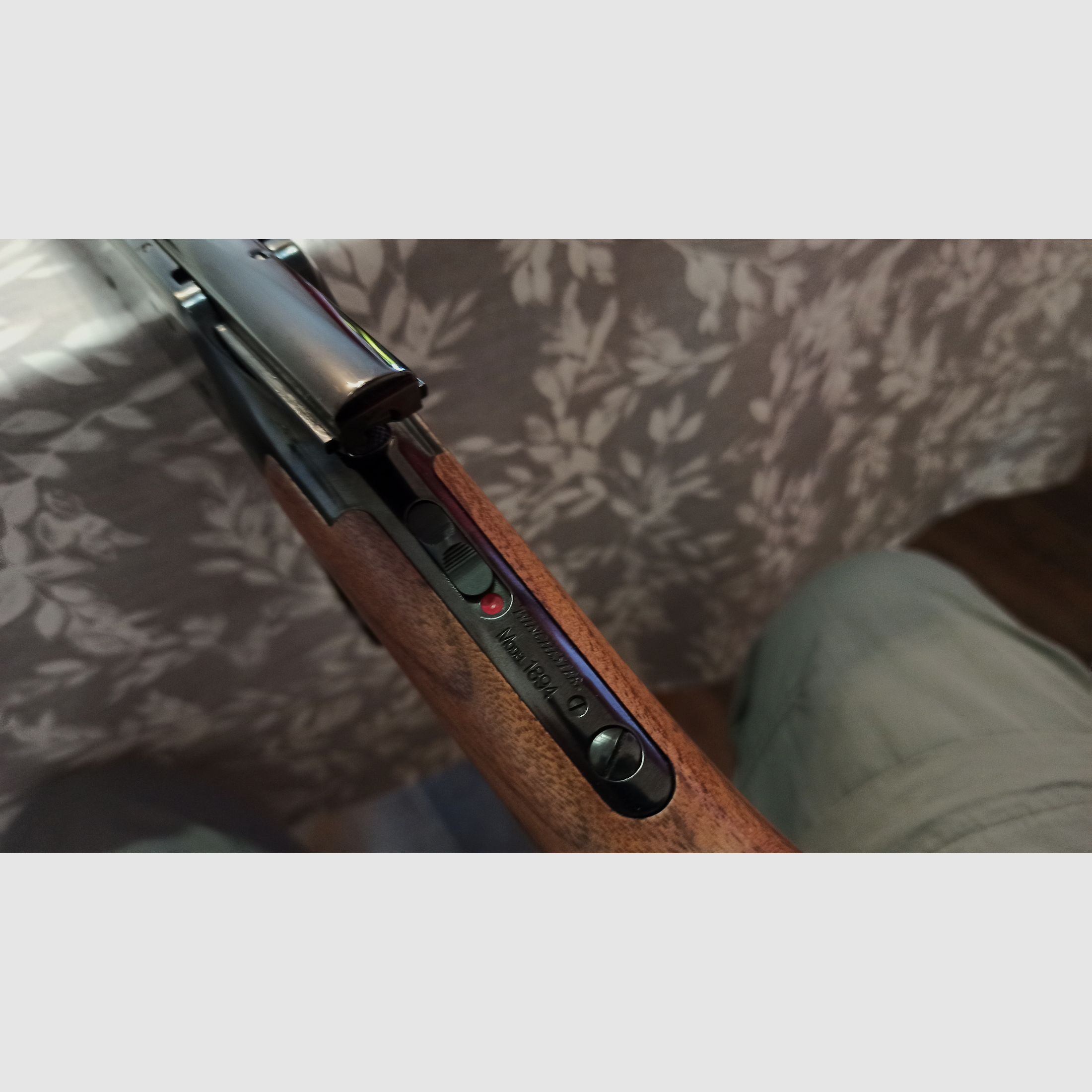 WINCHESTER 1894 TD TAKEDOWN lever-action rifle caliber .450 Marlin collector's firearm safe queen