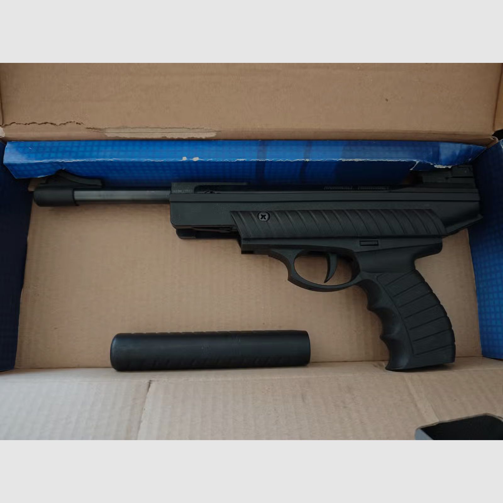 Hammerli Firehornet 4.5mm break barrel pistol, 5 J. very good condition!