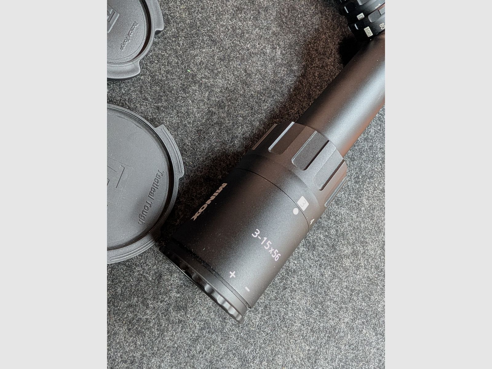 Minox Allrounder 3-15x56 con slitta, immagine 3 di 6