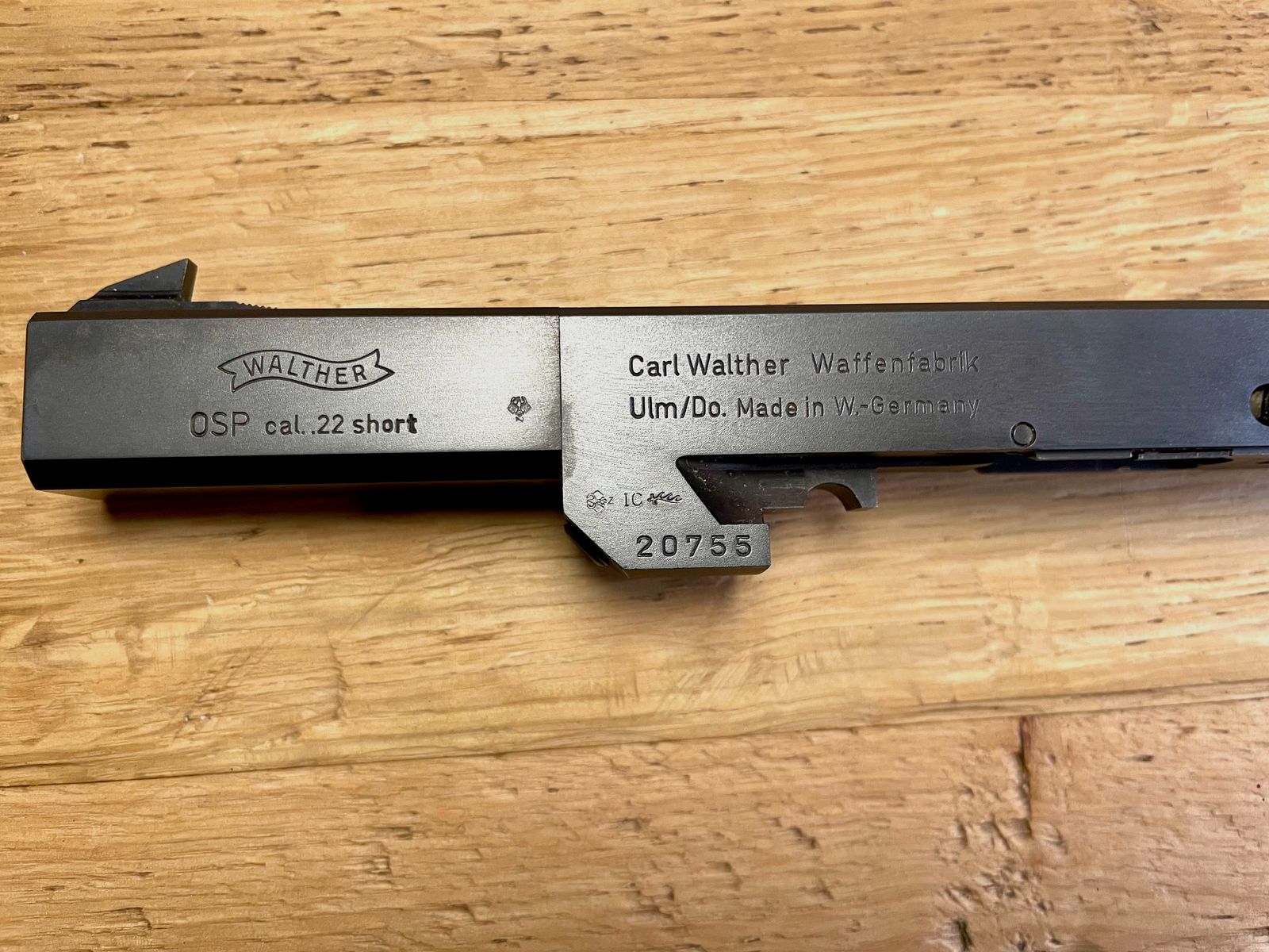 Walther GSP .22lr Komplettset inkl WSOSP  .22short u .32SuW long WC