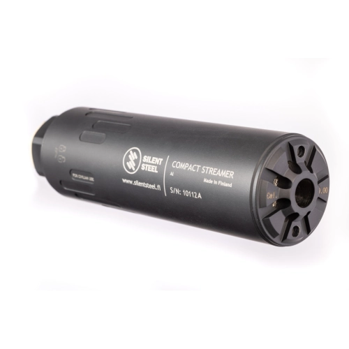 Schalldämpfer Silent Steel Flow Compact Streamer ALU 9.00 Armor Black