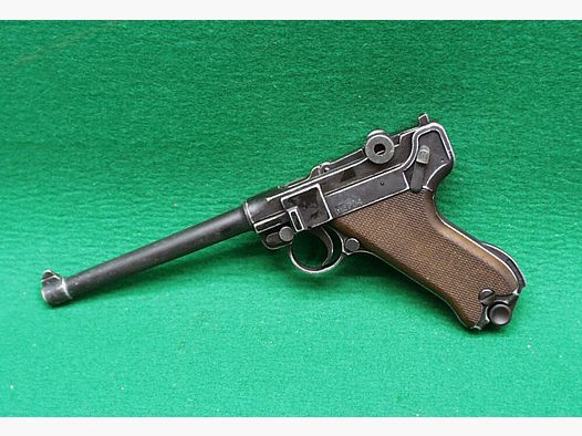 ME Cuno Melcher ME P04 9mm P.A.K Poignée en bois au look antique