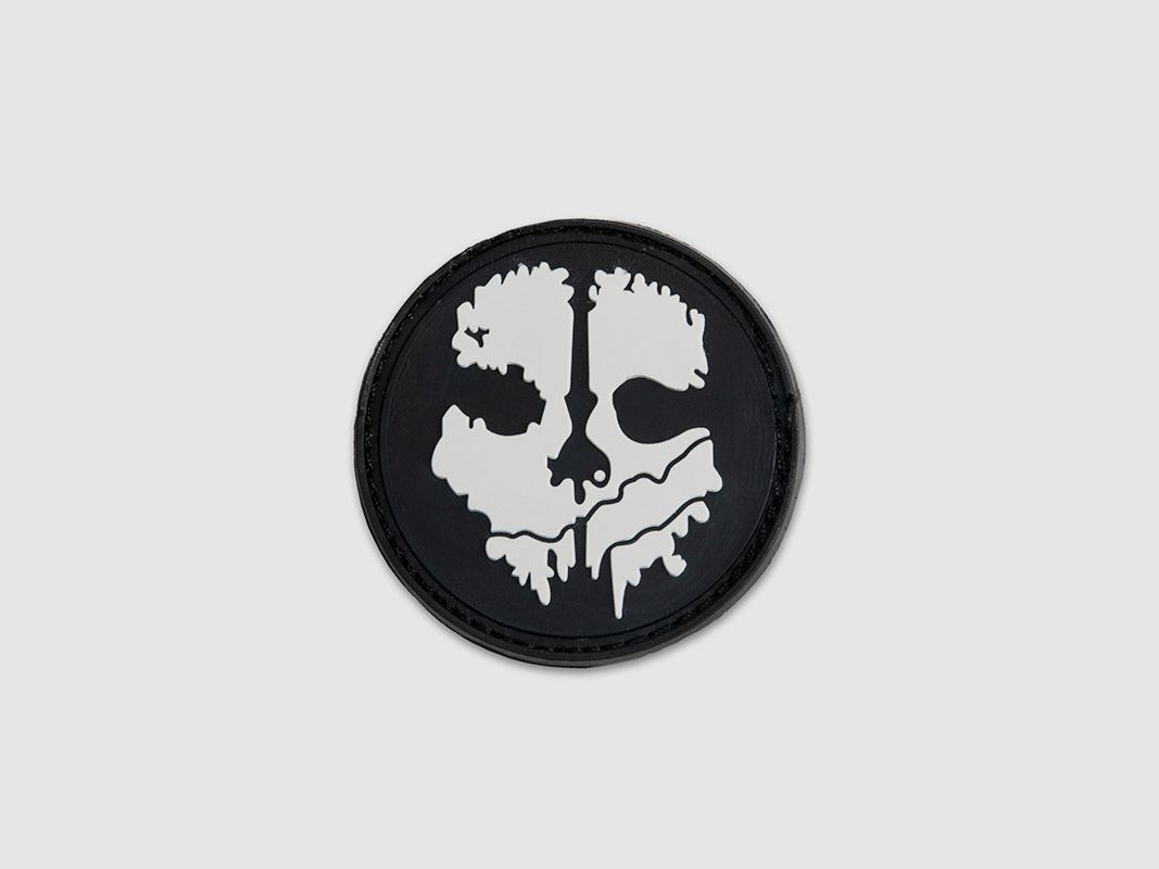 OPENLAND TACTICAL NERG – PATCH AUS GUMMI GHOST OPERATOR | SCHWARZ, Bild 1 von 2
