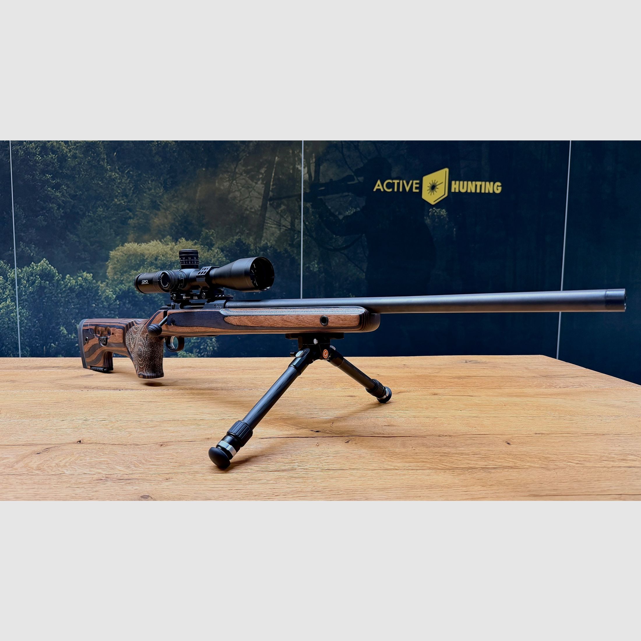 CZ 600+ Range / .308Win / inkl. GPO Spectra 6x 4,5-27x50i & MAK Blockmontage mit Vertikalhebel & Gunwerks Elevate Bipod