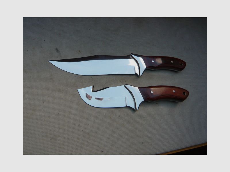 2 Orig. Martinez Albainox  Jagd-Sammlermesser Integral