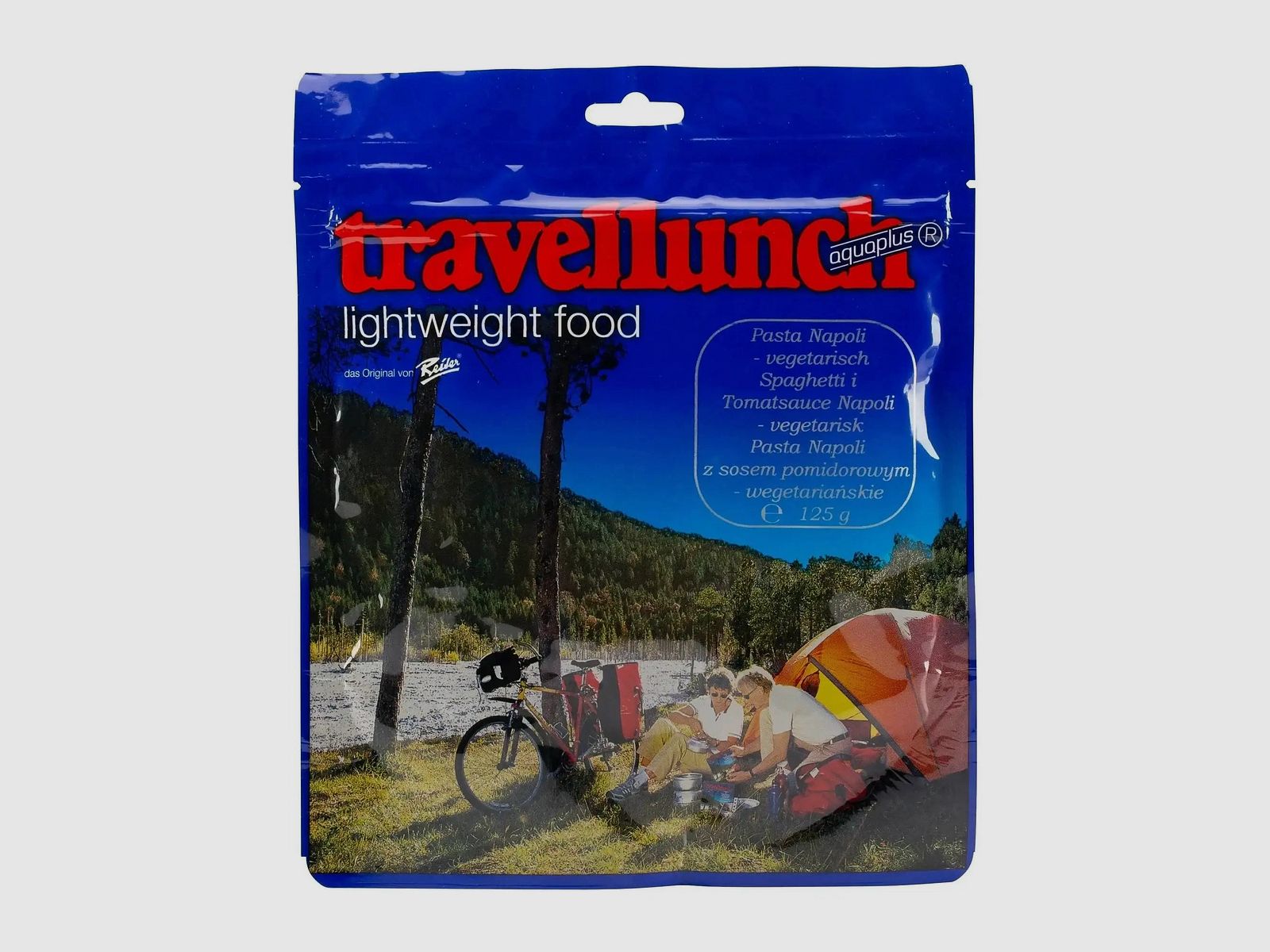Travellunch Travellunch Pasta Napoli vegan 1e verpakking
