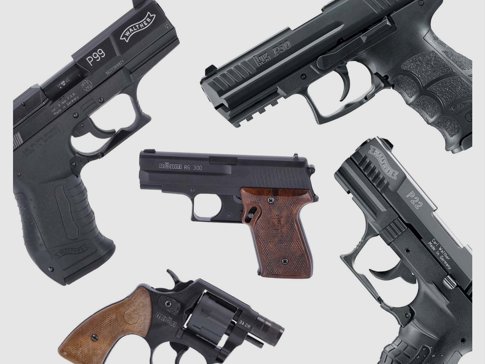 Gebrauchte & leicht defekte Schreckschusswaffen