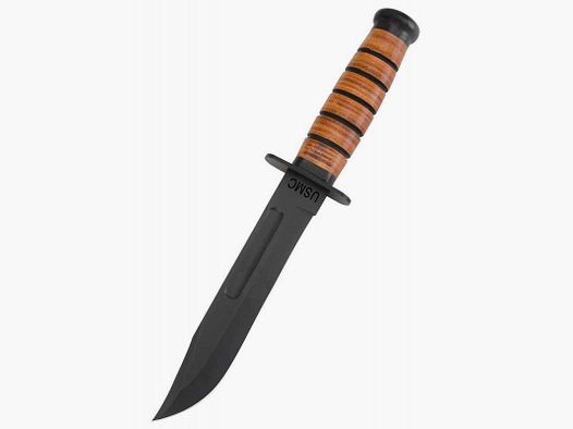 United Cutlery USMC Messer Combat Fighting Knife mit Lederscheide