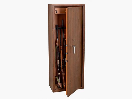 Armadio portafucili TCL - 10 fucili - finto legno