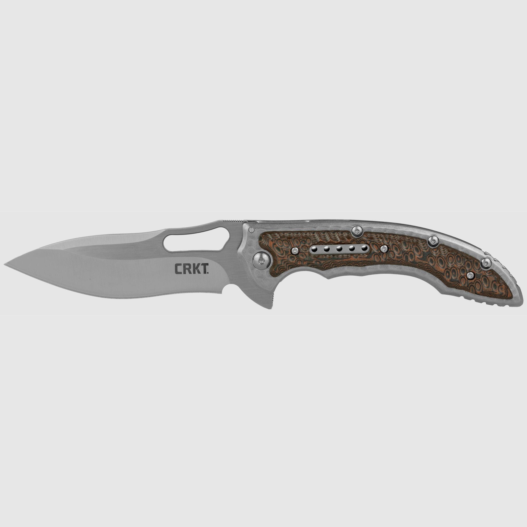CRKT IKOMA FOSSIL MARRONE