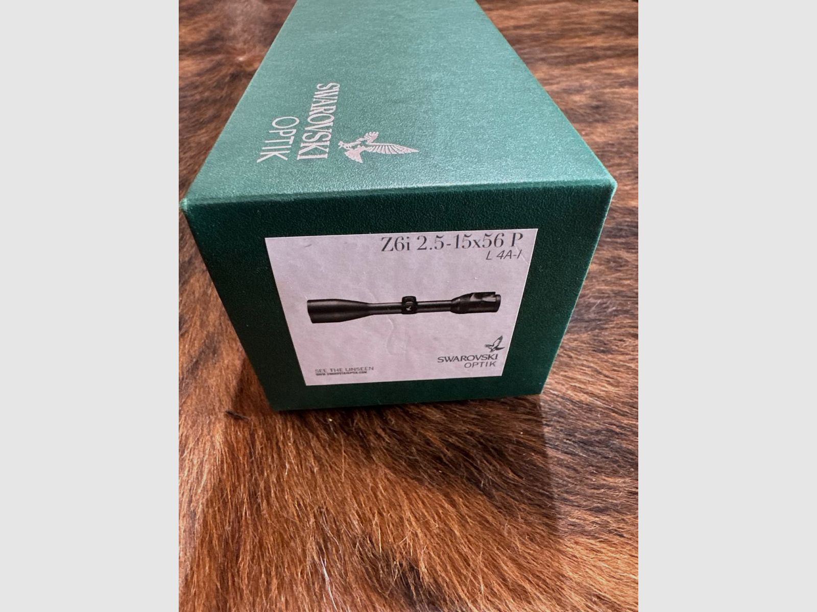 Swarovski Z6i 2.5-15x56P HD Zielfernrohr, Absehen 4a mit Rotpunkt / Leuchtpunkt mit Dendler-Montage oder ohne Dendler-Montage