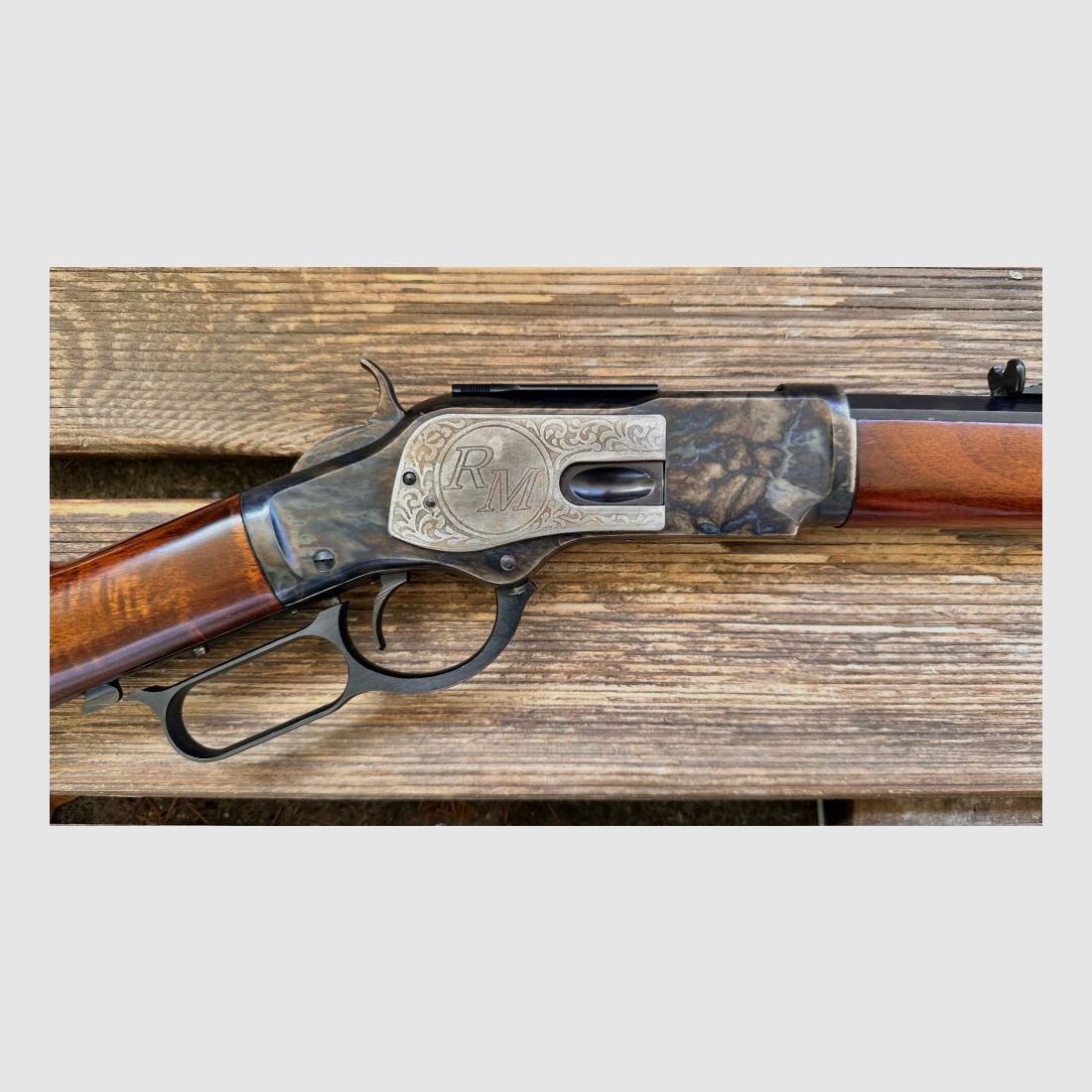 Karabin zachodni Uberti 1873 z ośmiokątną lufą .357Mag