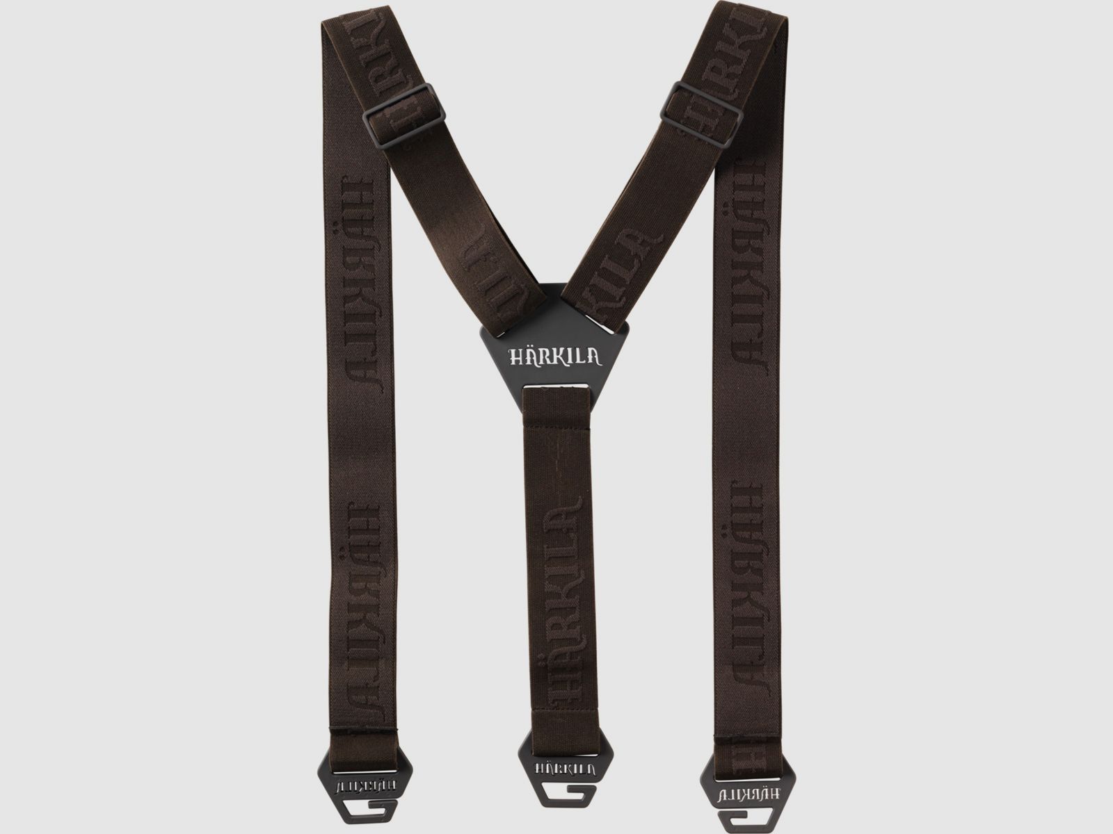 Härkila Hosenträger Tech Shadow brown/Red