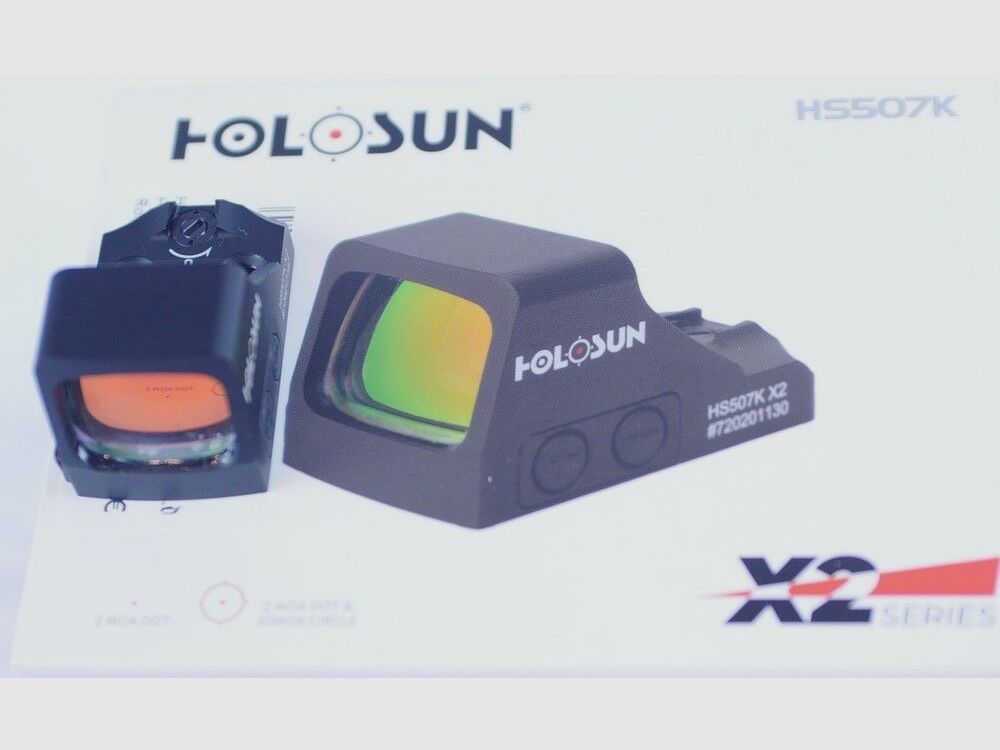 Holosun Holosun HS507K-X2 Rotpunktvisier mit Kreispunkt