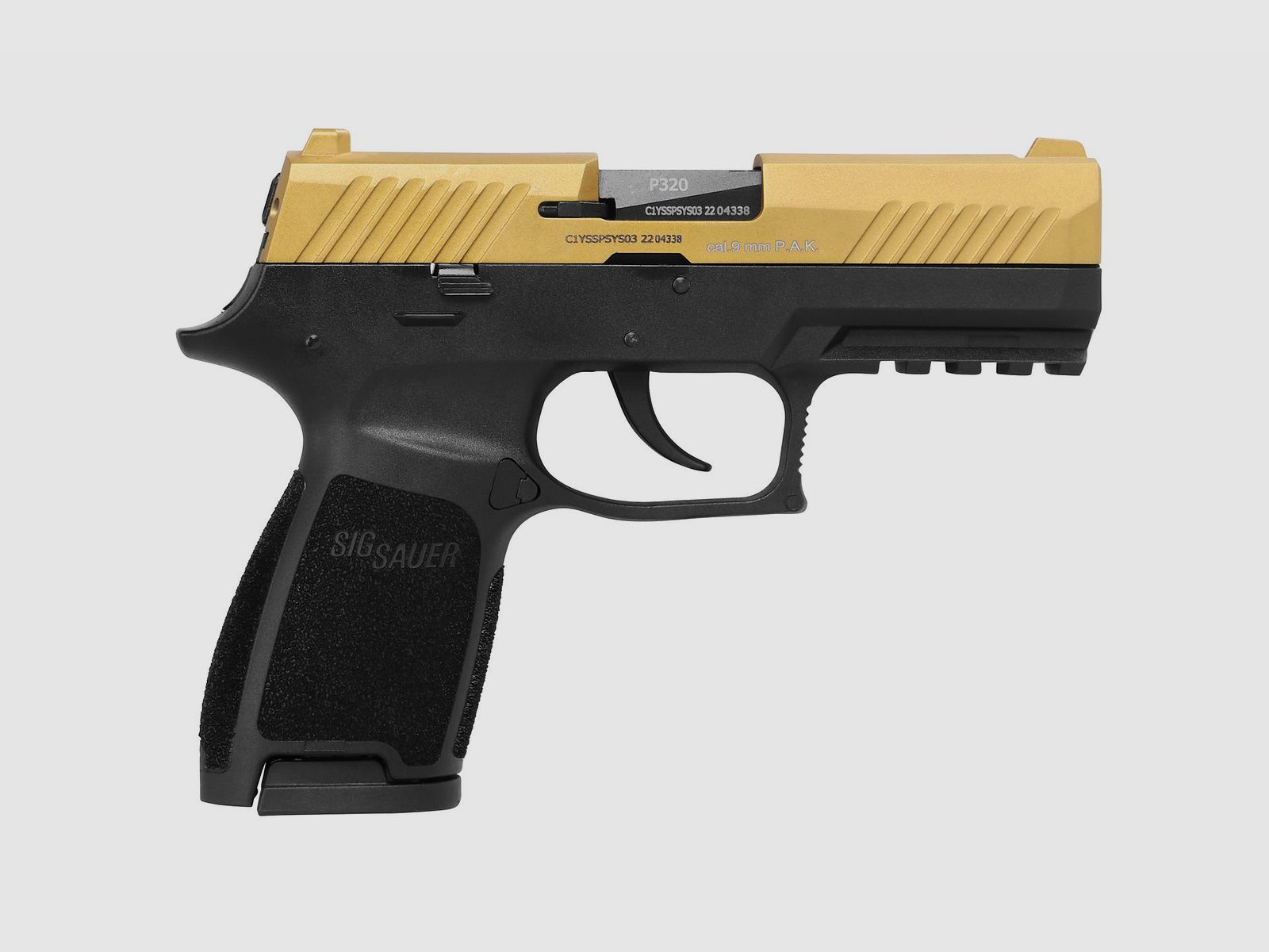 SIG-Sauer P320 gold