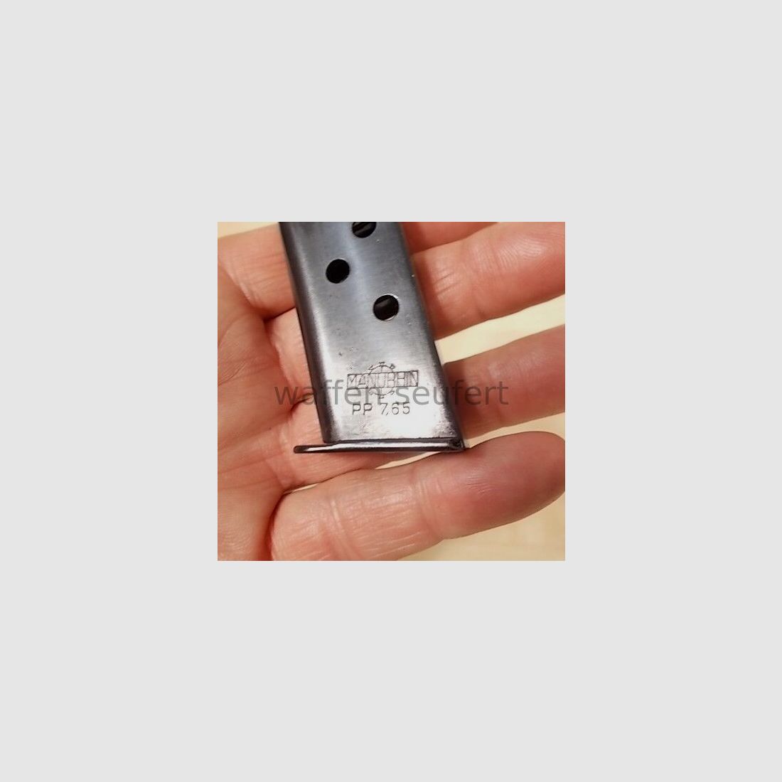Manurhin PP chargeur de rechange .7,65mm Browning