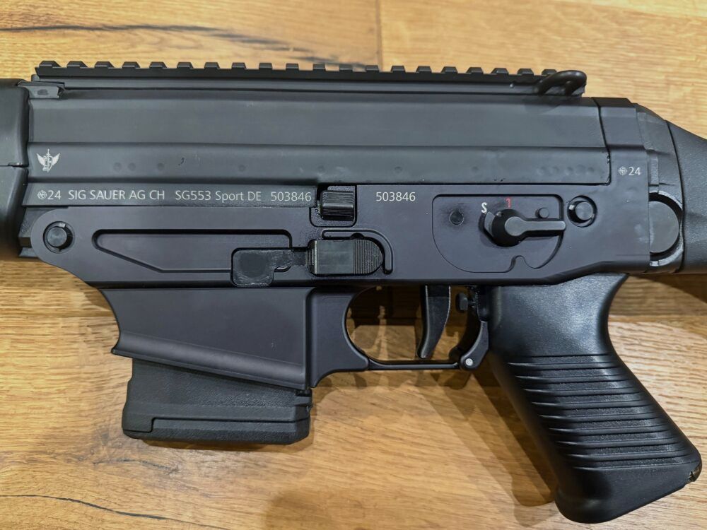 SIG SAUER AG Suisse SIG 553 AL US Sport Canon Court noir, image 3 sur 6