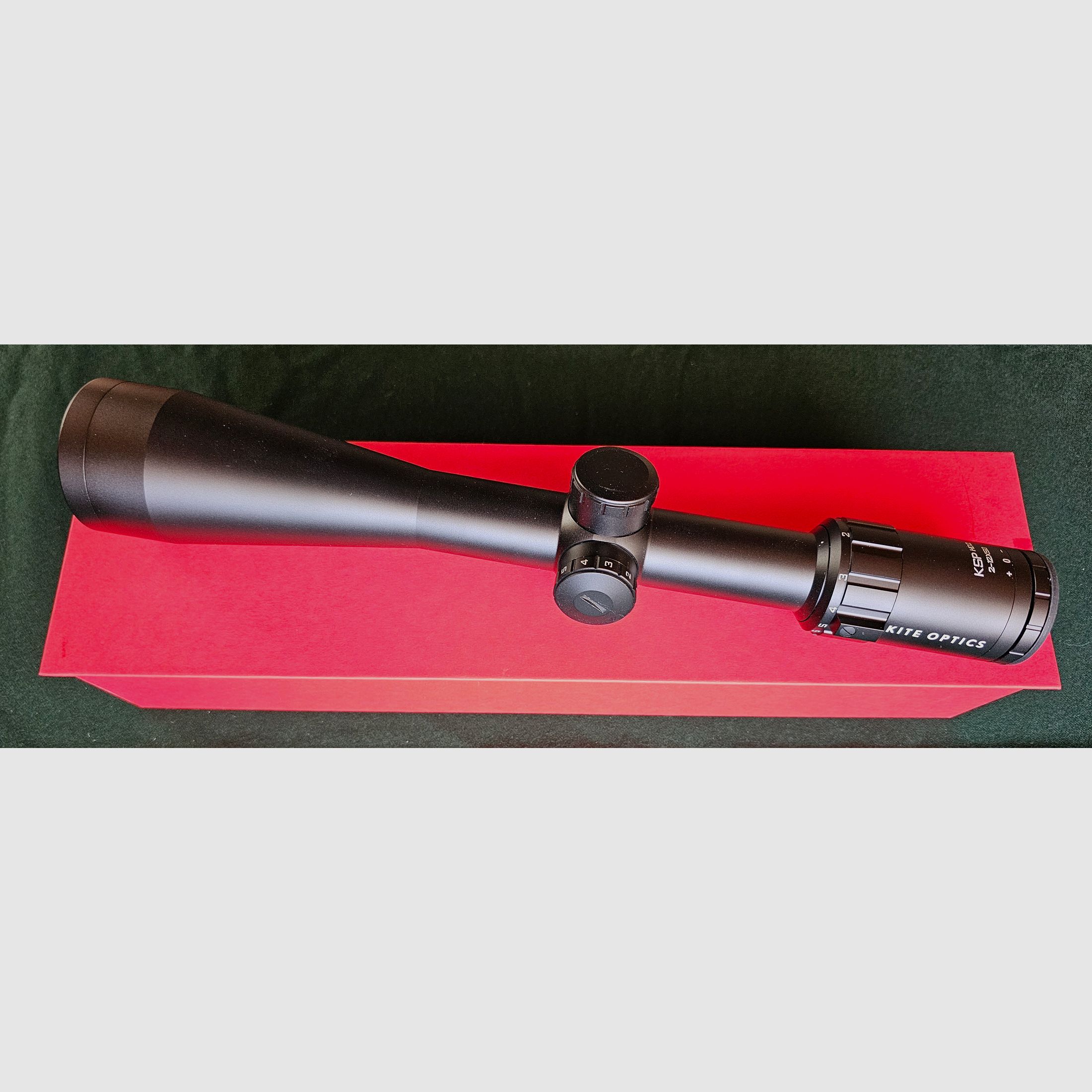 Jagd-ZF "KITE KSP HD 2,  2‑12x50 i" – nowy celownik optyczny / model pokazowy / nigdy nie montowany